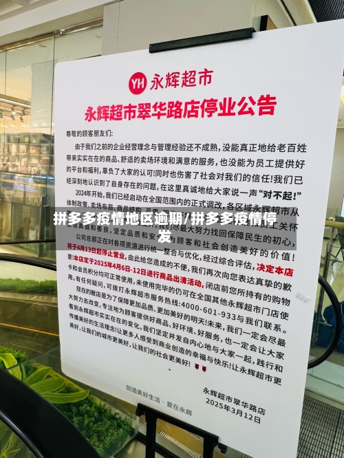 拼多多疫情地区逾期/拼多多疫情停发-第3张图片