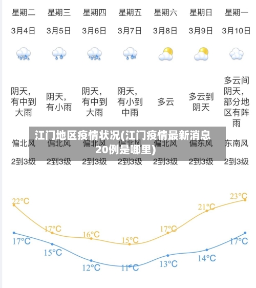 江门地区疫情状况(江门疫情最新消息20例是哪里)-第3张图片