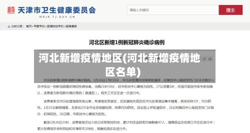 河北新增疫情地区(河北新增疫情地区名单)-第2张图片