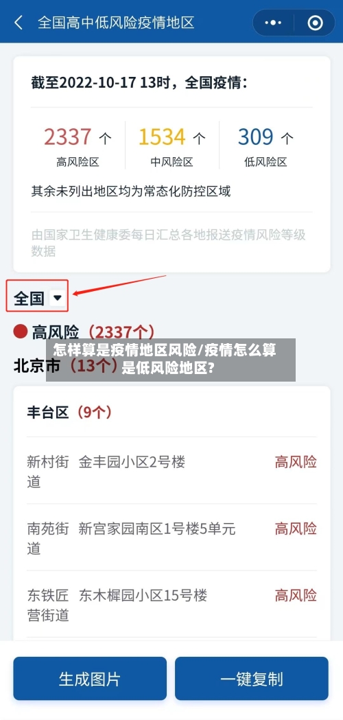怎样算是疫情地区风险/疫情怎么算是低风险地区?-第1张图片