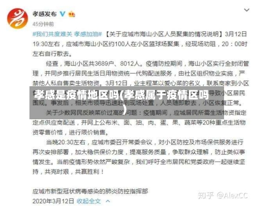 孝感是疫情地区吗(孝感属于疫情区吗)-第2张图片